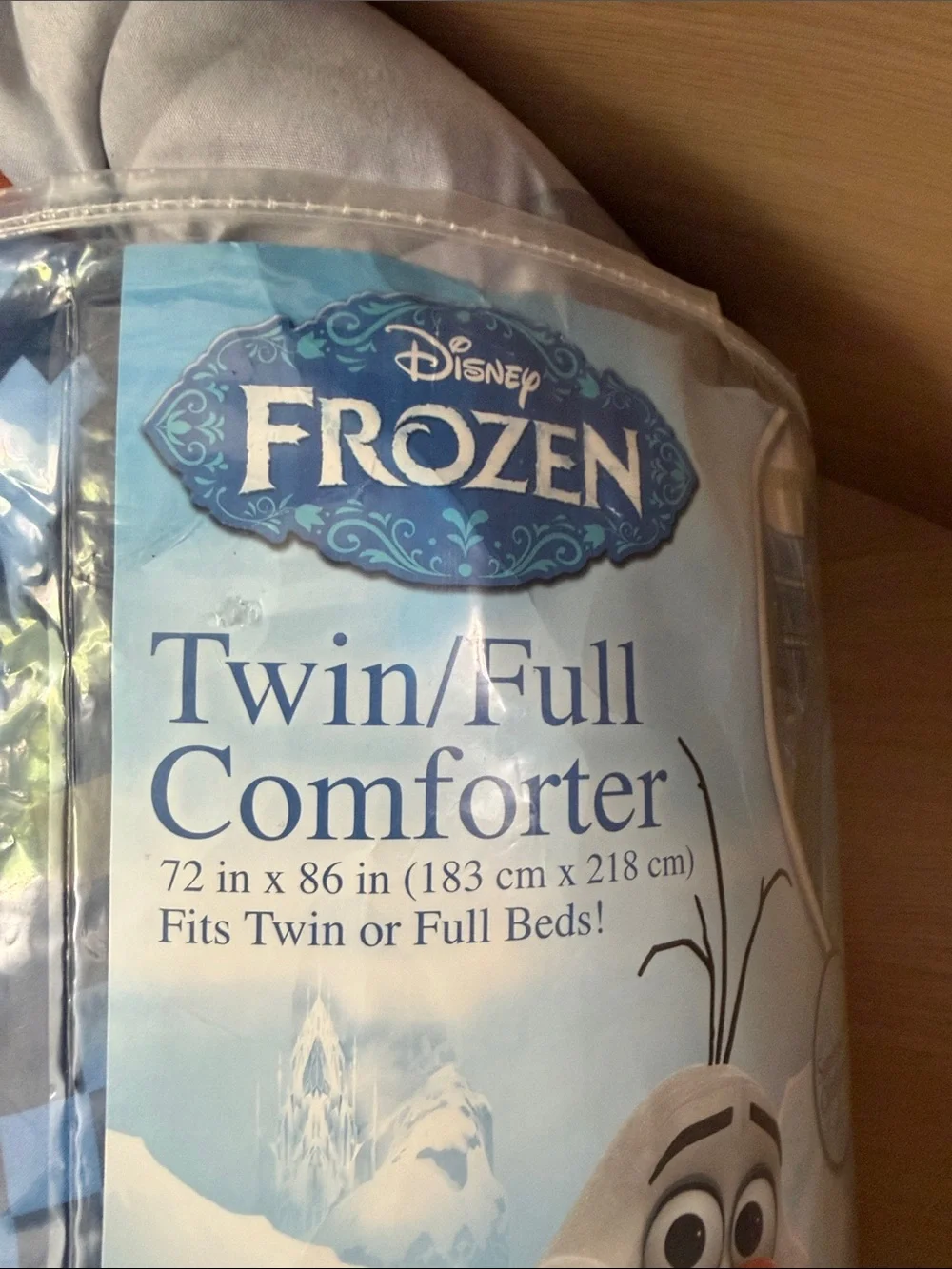 NIB• Disney Frozen OLAF Twin/Full Comforter | 72”x86”
